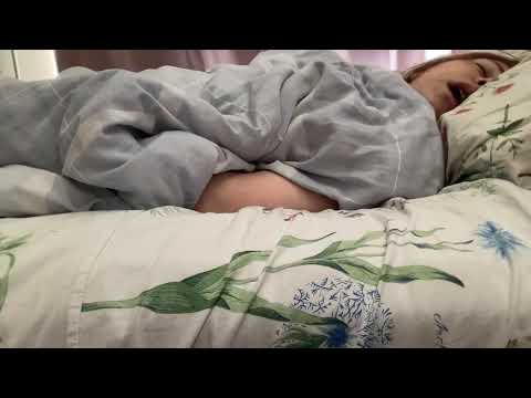 asmr sleeping snoring girl
