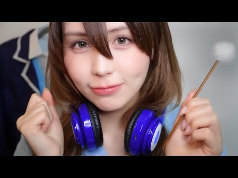 ASMR 同級生のあなたに耳かき👂 「五等分の花嫁」三玖ロールプレイ