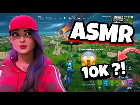 ASMR Live sur FORTNITE •  ON PASSE LES 10 000 ABONNES EN LIVE ?!!