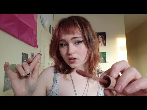 ASMR Stranger Does Your Makeup at the Airport (personal attention, roleplay)
