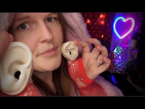ASMR Cup Fluttering, Ear Flicking, Taps, Digging, Whispering.