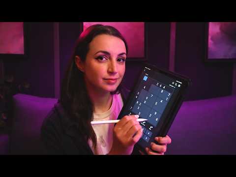 Fall asleep, I'll keep you company playing Sudoku :) ASMR