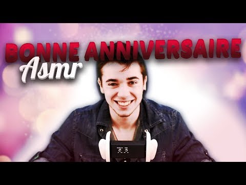 🎁 ASMR français: Bon Anniversaire  🎁