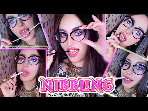 ASMR| Nibbling {wet sounds 💦 and mouth triggers 🤤} Hight Sensitivity for You Deepest Relaxation