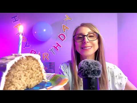 ASMR It's Your Birthday! ✨ Whispered Comfort, Gifts, Cake & Pampering just for you! 🎂