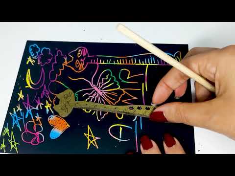 ASMR - SONS DE DESENHO E ARRANHÕES SUPER AGRESSIVOS. VOCÊ AGUENTA?