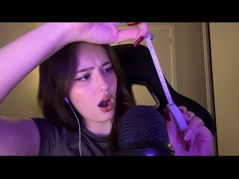 |ASMR| TE MEDINDO POR COMPLETO! (roleplay)
