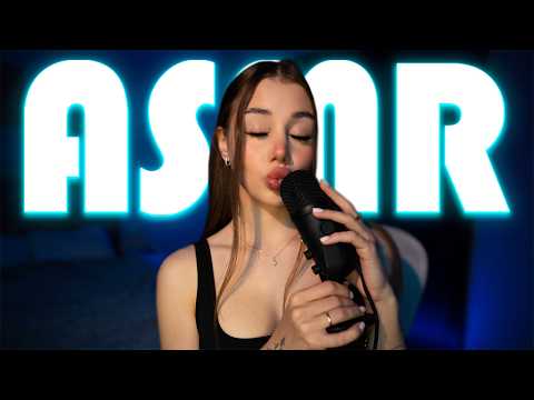 Mouth Sounds ASMR | Relaxing Spit Painting and Eye Contact Mic Pumping | Deep Relax by Wendy