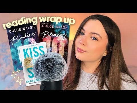 ASMR The 16 Books I Read in June 📔⭐️  Whispered Reading Wrap Up!