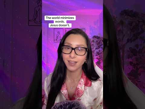 Put a heart in the comments is this resonated with you 🤍 #asmr #biblestudy #christianasmr