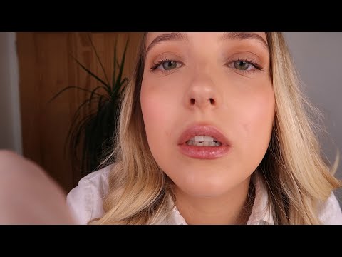 ASMR DENTIST EXAM with Latex Gloves & Teeth Measuring