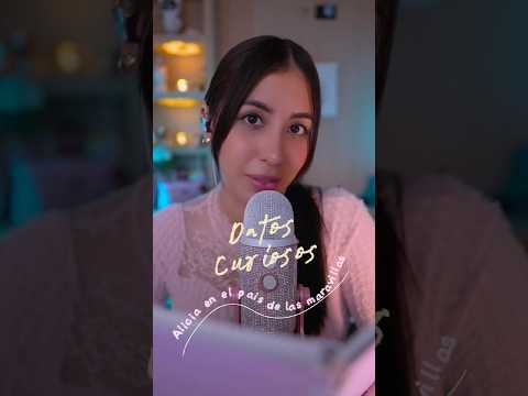 Datos curiosos de Alicia en el país de las maravillas. #asmr  #susurros