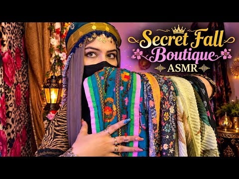 🍂The Secret Fall Boutique ASMR (Part 1) 