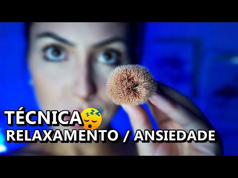 ASMR: ALÍVIO RÁPIDO DA ANSIEDADE ♡ TÉCNICA PARA RELAXAR + Sussurros com Música Relaxante 🎧