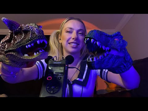 TATLI CANAVARLAR🦖 NEGATİF ENERJİLERİNİ YİYOR 🦕 TÜRKÇE ASMR✨