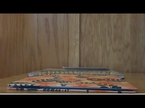ASMR Tearing Old Pages Out Of My Planners