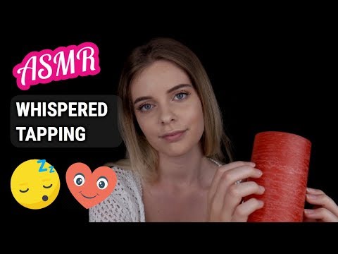 ASMR Whispered Tapping - With Long Nails