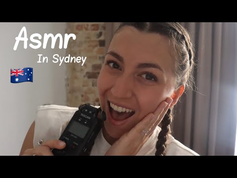 ASMR dans mon auberge de jeunesse à Sydney 🇦🇺💤