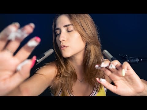 | ASMR | Cosquillas, caricias y sonidos relajantes para dormir | ASMR Español | Asmr with Sasha
