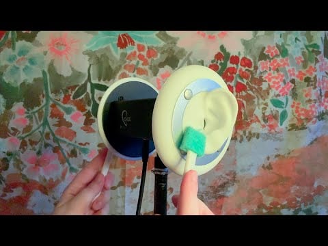 ASMR | External Ear Cleaning - No Gloves, No Talking, Wipes, Brushes, etc