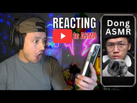 🔴 Reacting to your Favorite ASMR Artists 💆 | SUPER TINGLY ✨✨✨ | Cr. @DongASMR 🐐
