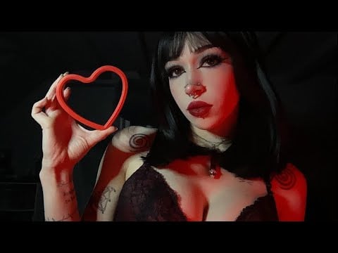 ASMR With Red Triggers | Tapping, Scratching, Whispering