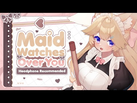 【Maid Watches Over You】3DIO ASMR