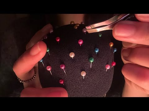 No talking 자극적인 마이크 바늘 뽑기 + 스크래칭 mic scratching trigger