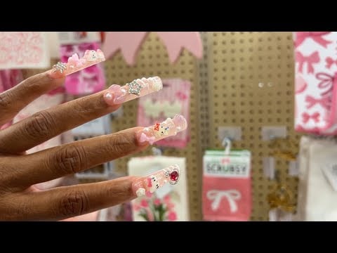 Public ASMR at Hobby Lobby | Camera Tapping & Scratching, Deep Head Massage+Personal ATTN for Sleep