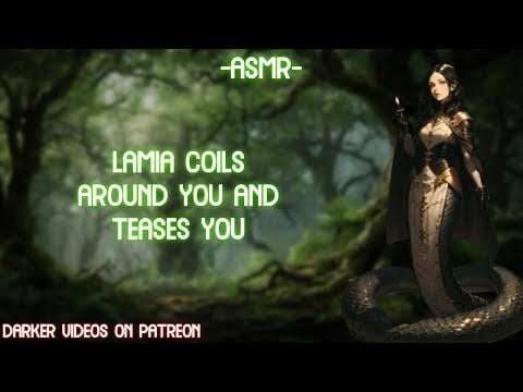 [ASMR] [ROLEPLAY] ♡lamia catches and plays with you♡ (binaural/F4A)