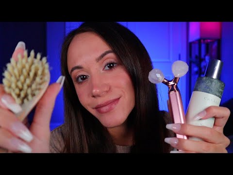 ASMR / Gently Helping You Fall Asleep (lots of personal attention)