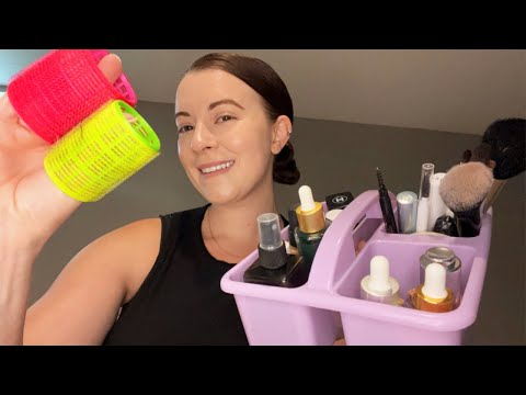 ASMR Personal Stylist | Hair, Makeup, Rummaging, & Jewelry Sounds