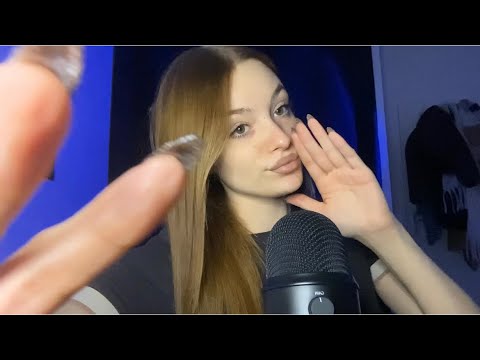 ASMR🇫🇷: BRUITS DE BOUCHE INTENSE et VISUEL en BINAURAL👄 (sk,tk,ploc)