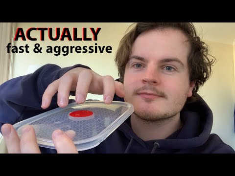 Lofi Fast & Aggressive ASMR Hand Sounds, Invisible Triggers + Trigger Assortment