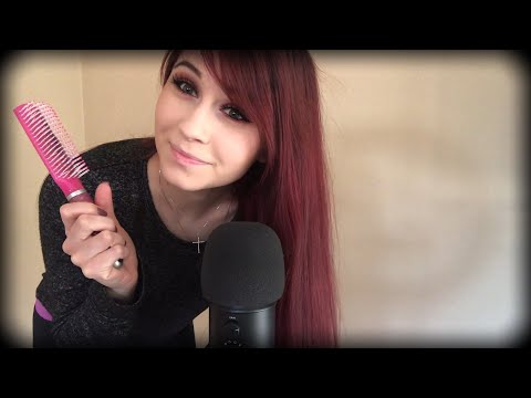 ASMR | Long Hair Brushing/Sounds Pt.2 | No Talking