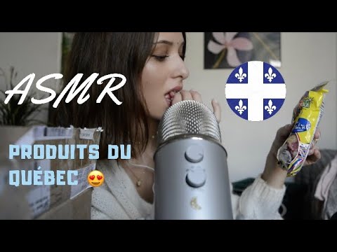 ASMR FRANÇAIS - [SWAP] Dégustation de produits québécois ! 😍