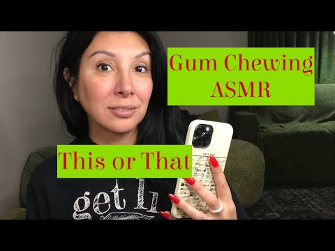 Gum Chewing This or That ASMR | Holiday This or That