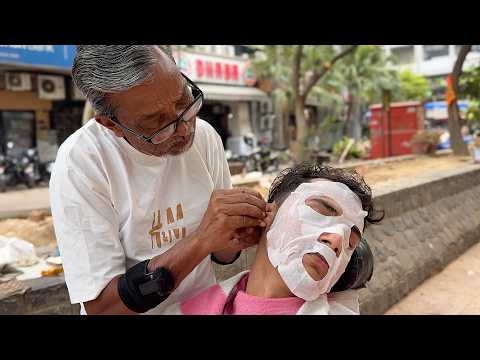 ASMR Barber Waris - Deep Relaxing Head Massage With Ear & Face Cleaning ($5 Service)