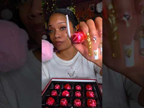 Trying SOUR Chocolate 😳😱 #mukbang #shorts #asmr