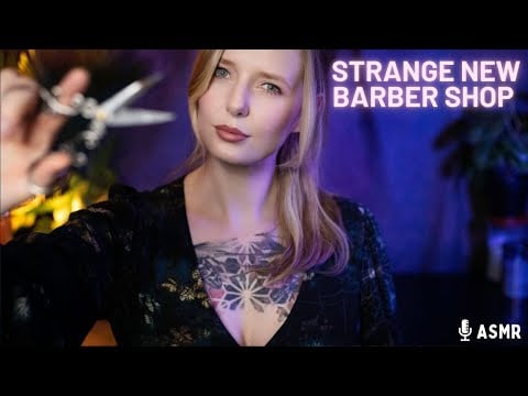 First Time at the Mysterious Barber Shop (ASMR Roleplay)