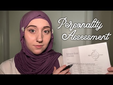 ASMR Behavioral Trait & Personality Assessment For Sleep