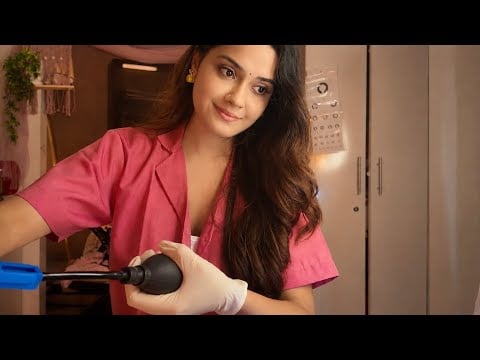 ASMR Nurse Takes Care of You 🩷 (Ear Cleaning & Personal Attention)