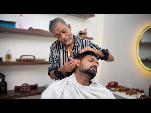 ASMR Barber Waris - Super Satisfying Head Massage With Deep 🔥 Ear Cleaning (Fall Asleep😴 in Minutes)