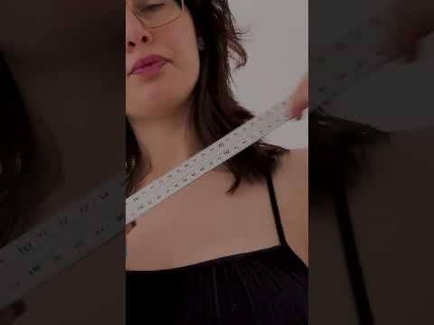 May i measure you 👀  #asmrsleep #relaxingvideo #measuringyou