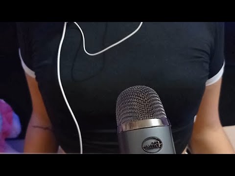 ASMR BLUE YETI - SONIDOS CON MI ROPA MUY RELAJANTES PARA AYUDARTE A DORMIR COMO BEBÉ 😴