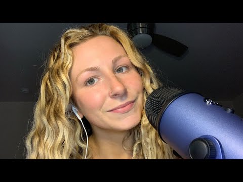 ASMR// BLUE YETI MIC TEST💙