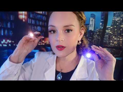 ASMR Soft Spoken Eye Exam ✨ Light Triggers For Sleep & Relaxation