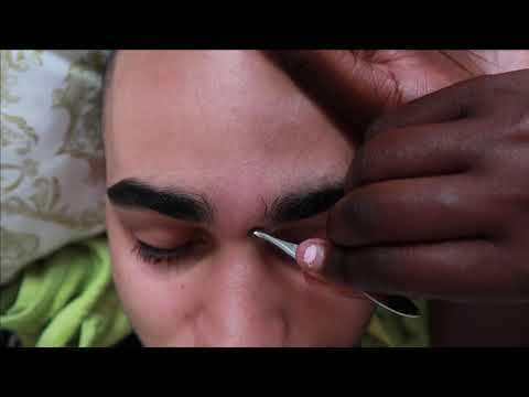 Asmr Eyebrows Tweezing pt. 2 (HD)