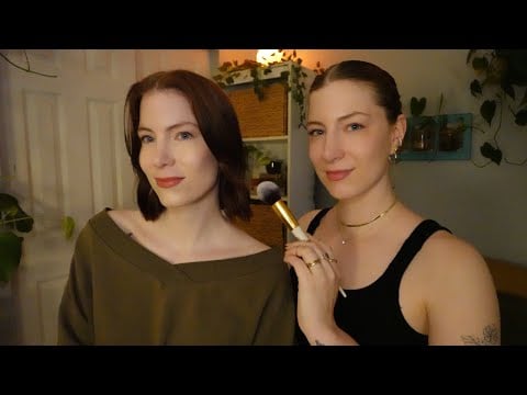 REAL TWIN ASMR 💆‍♀️ Real Person Personal Attention, Massage, Hair Play