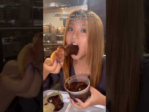 ASIAN MOM ON LUNCH BREAK #shorts #viral #mukbang